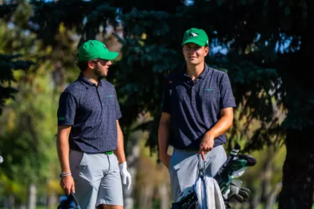 Peyerl Shoots 69 as Fighting Hawks Improve in Round 2 at ODU/OBX Intercollegiate